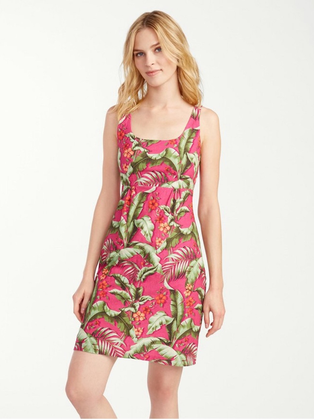 Tommy Bahama Hawaiian Print Sleeveless Dress